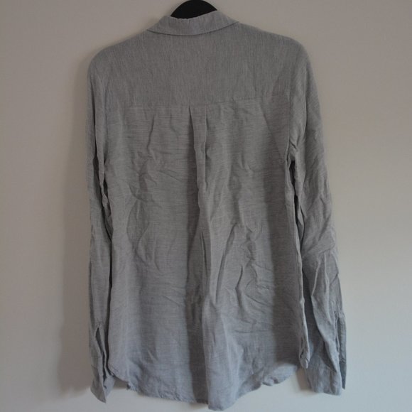 grey collar long sleeve - Picture 2 of 2